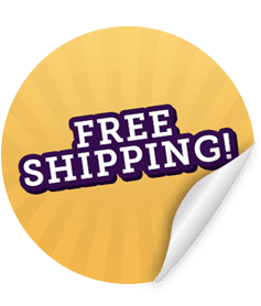 Free shipping on all orders