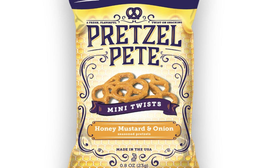 Honey Mustard & Onion Mini Twists – 100 Calorie bag 24-pack
