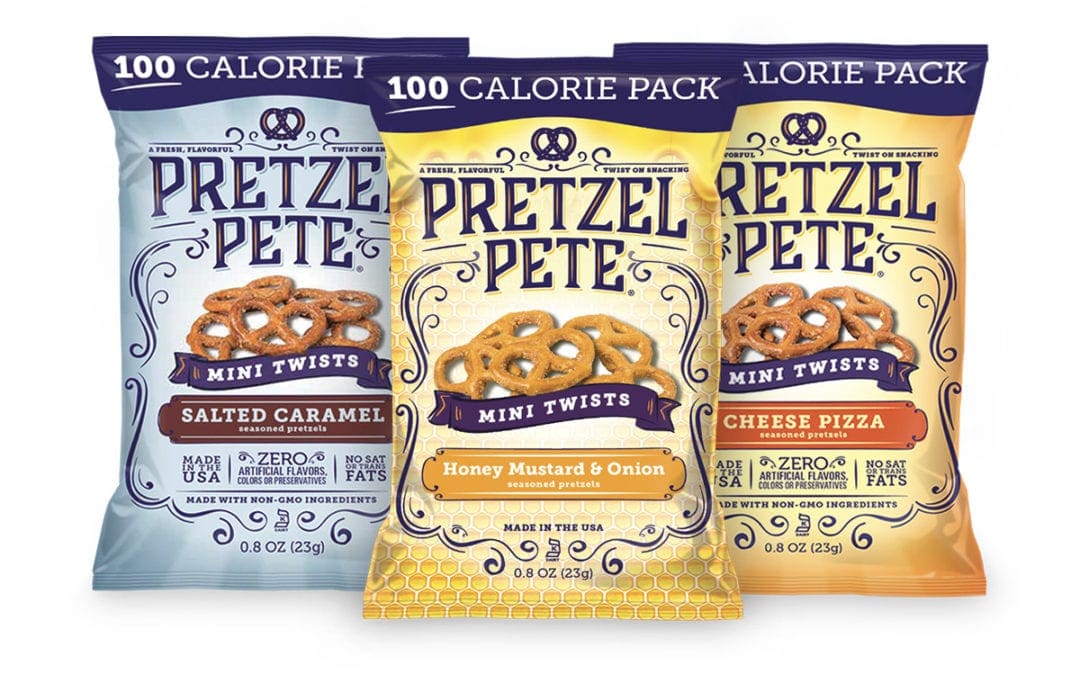 100 calorie Variety Pack 24-pack1oz bags (8 each: Honey Mustard, Salted Caramel, Cheese Pizza)