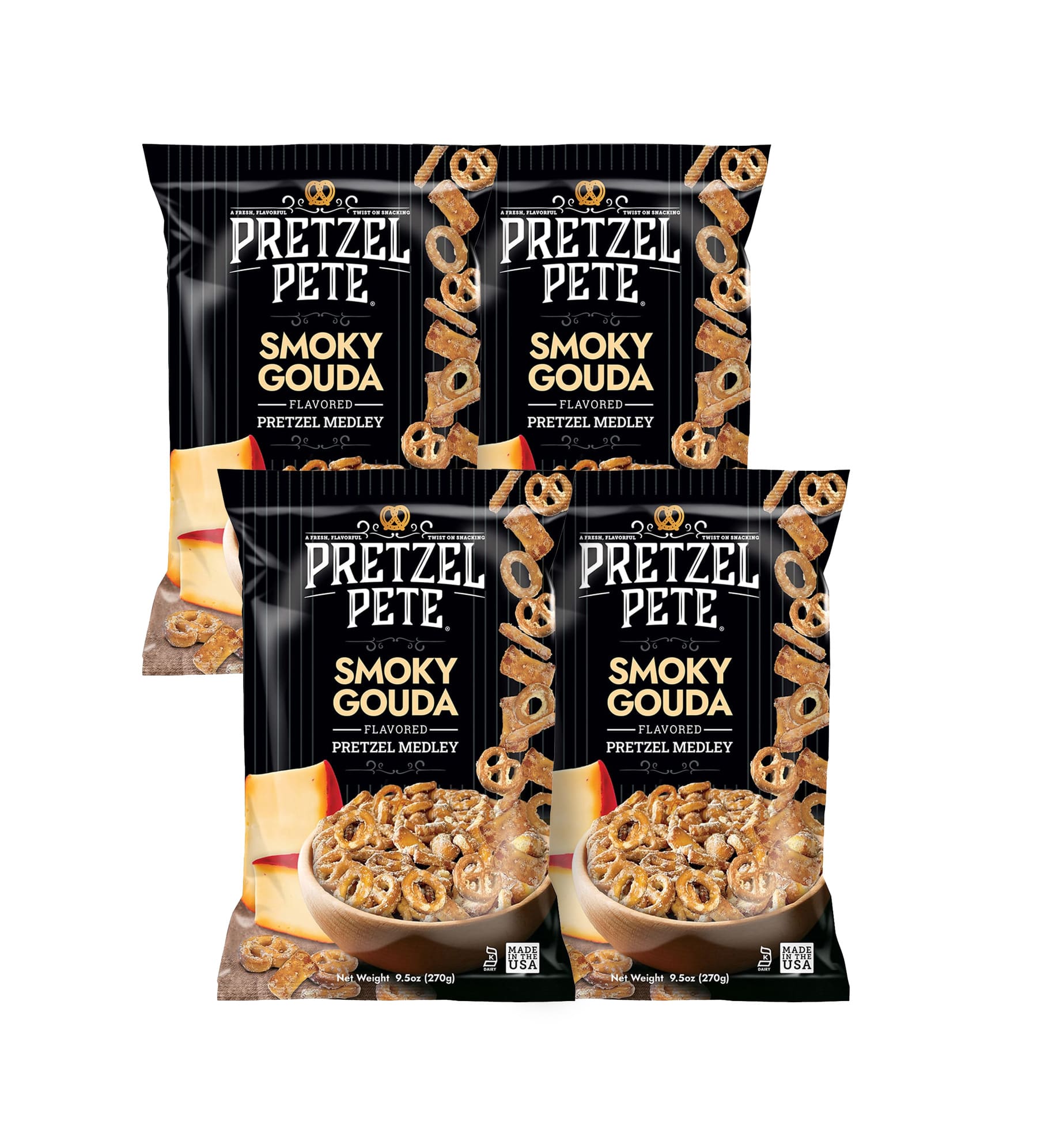 Smoky Gouda Medley - 9.5oz- 4 Pack