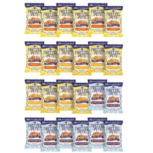 100 calorie Variety Pack 24-pack1oz bags (8 each: Honey Mustard, Salted Caramel, Cheese Pizza)