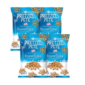 Peppermint SnowFlakes - 6oz bag 4-pack