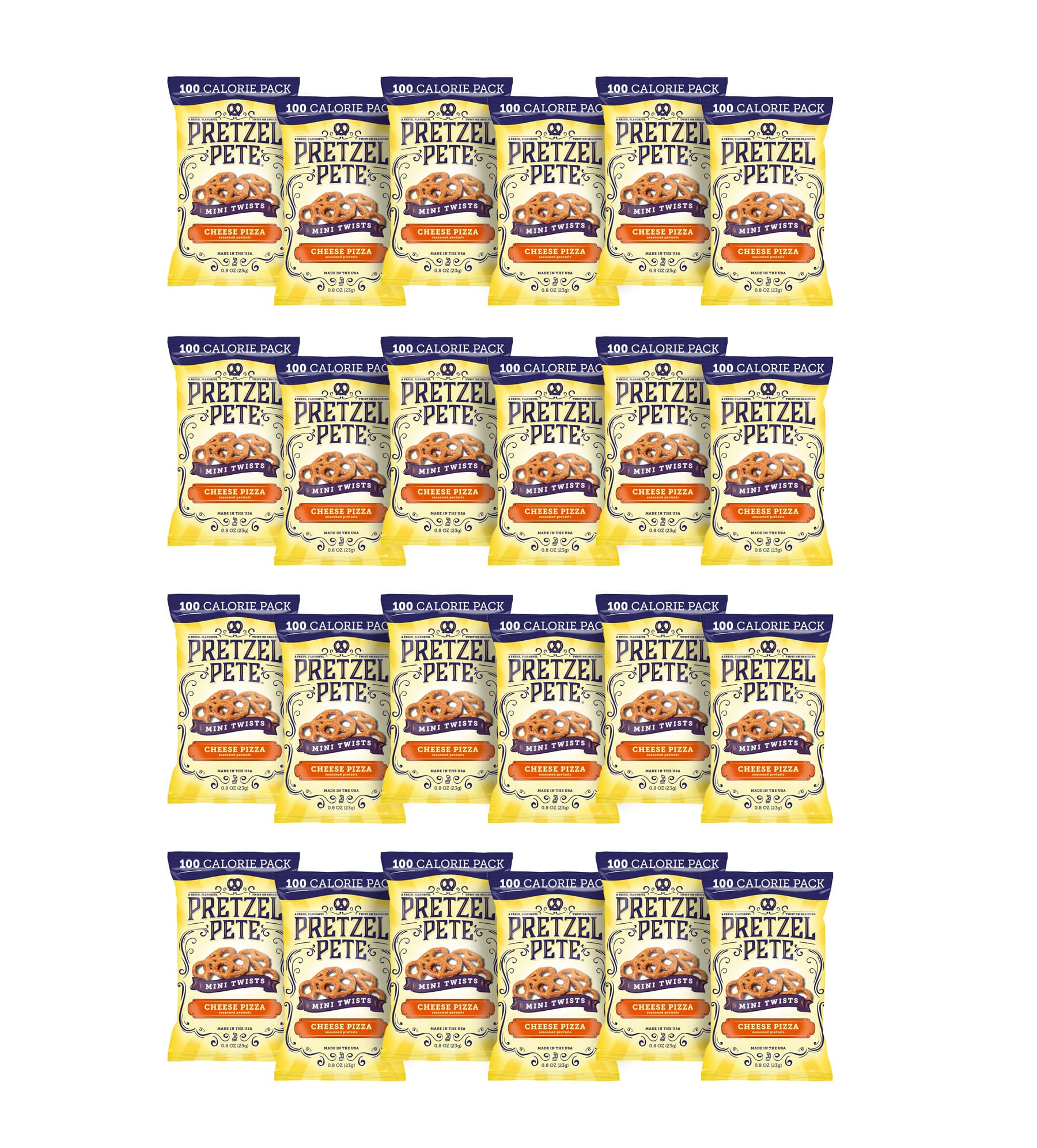 Cheese Pizza Mini Twists - 100 Calorie Bag 24-pack