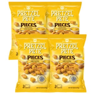 Honey Mustard Broken Pretzel Pieces - 9.5oz bags 4-pack
